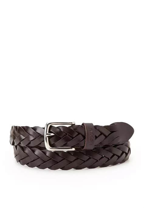 Levi's® Men's Leather Braid Belt .